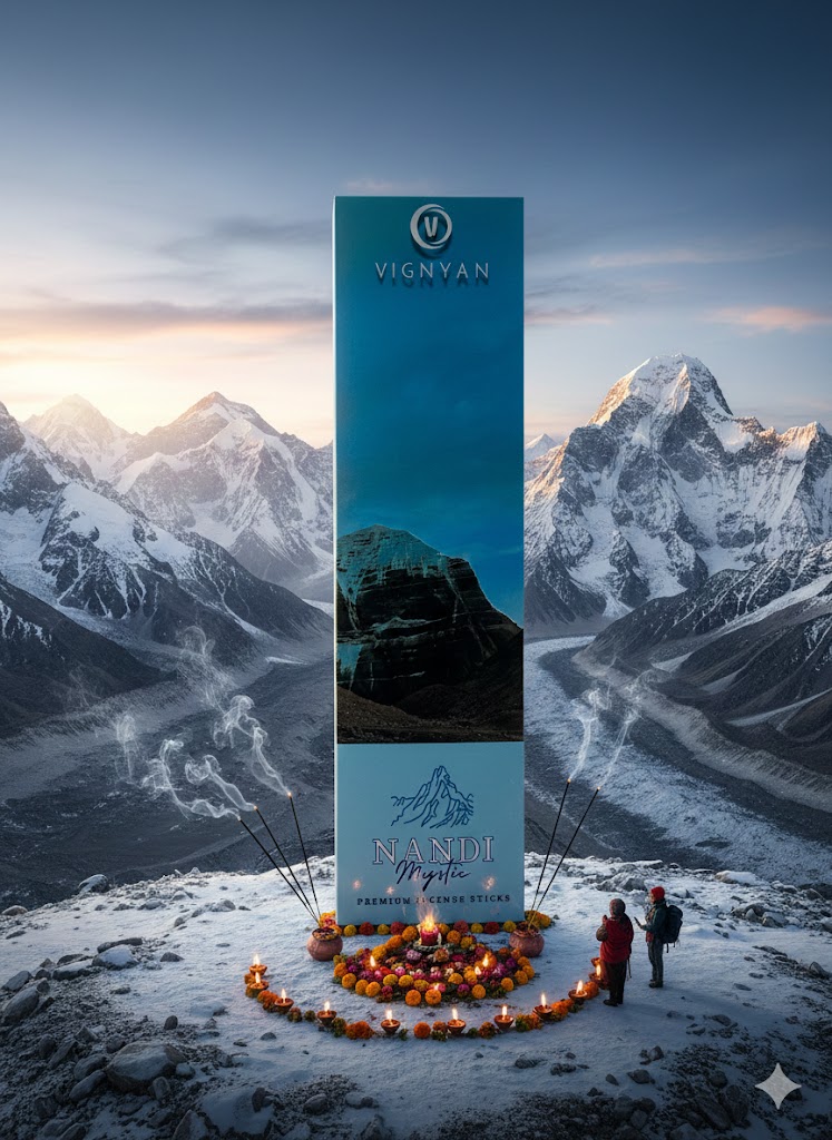 VIGNYAN Nandi Mystic - Premium Incense Sticks - Image 2