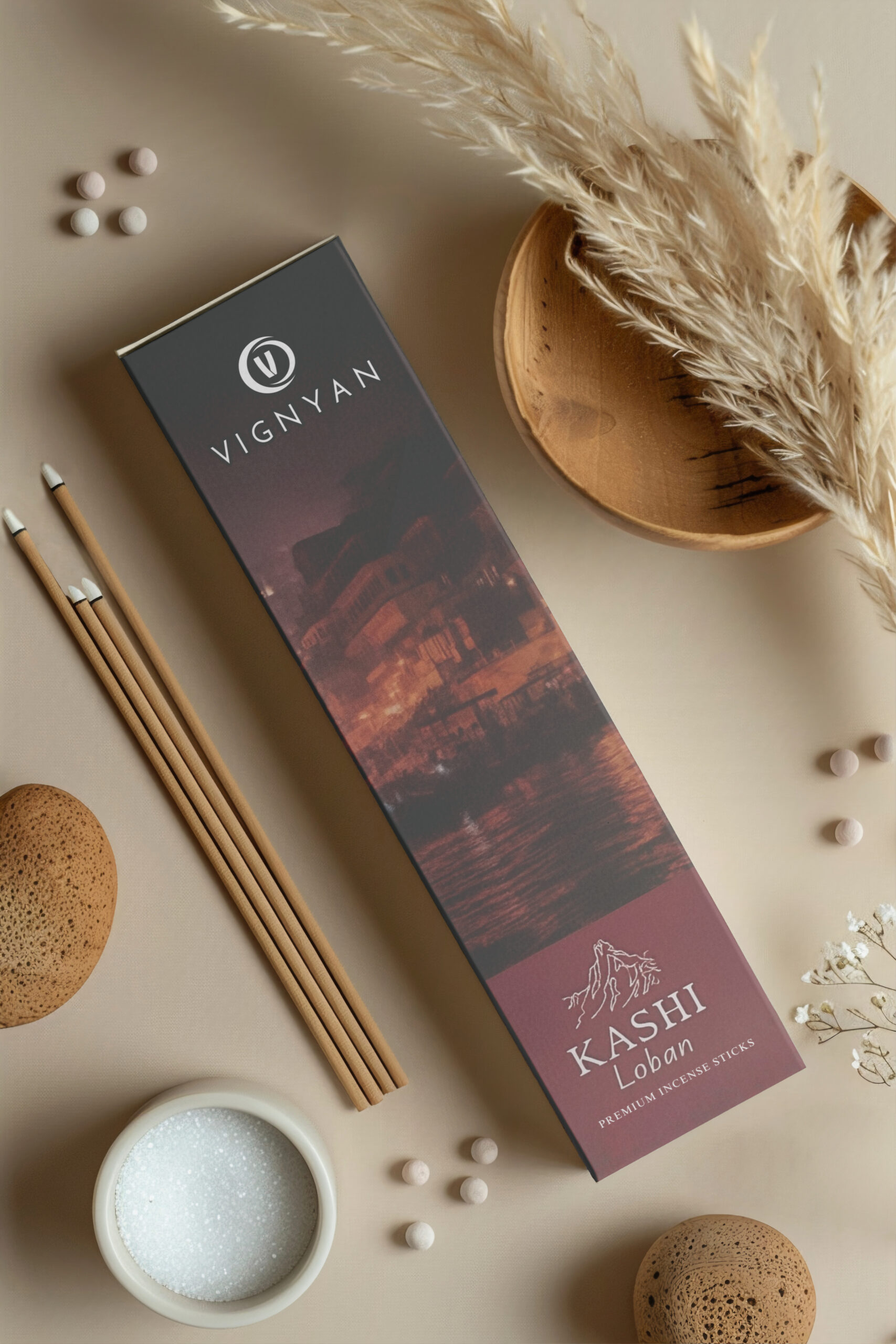 VIGNYAN Kashi Loban - Premium Incense Sticks
