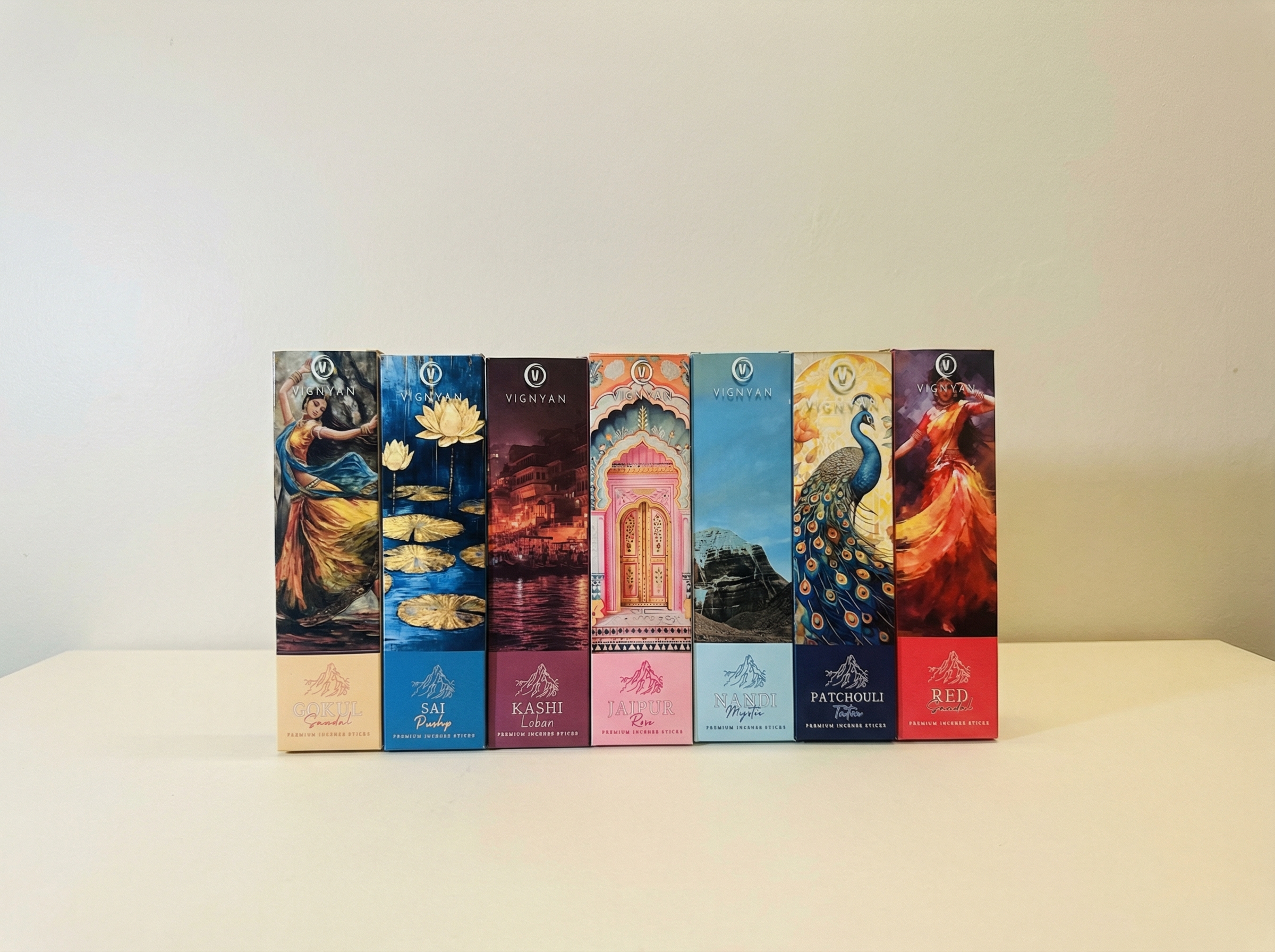 VIGNYAN All 7 New Fragrance Gift Set – A Divine Journey of 7 Premium Aromas