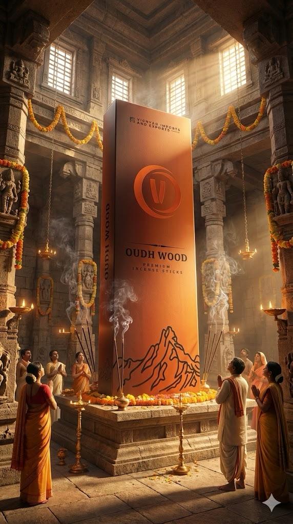 VIGNYAN Oudhwood - Premium Incense Sticks